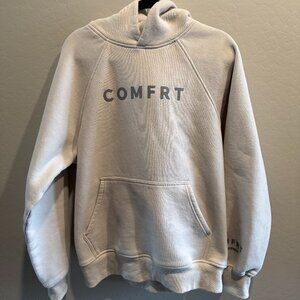 COMFRT Tranquil Hoodie - Light Beige/Gray - L